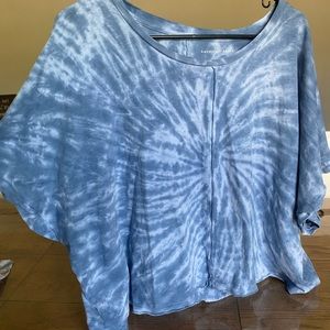 American eagle tie dye crop top